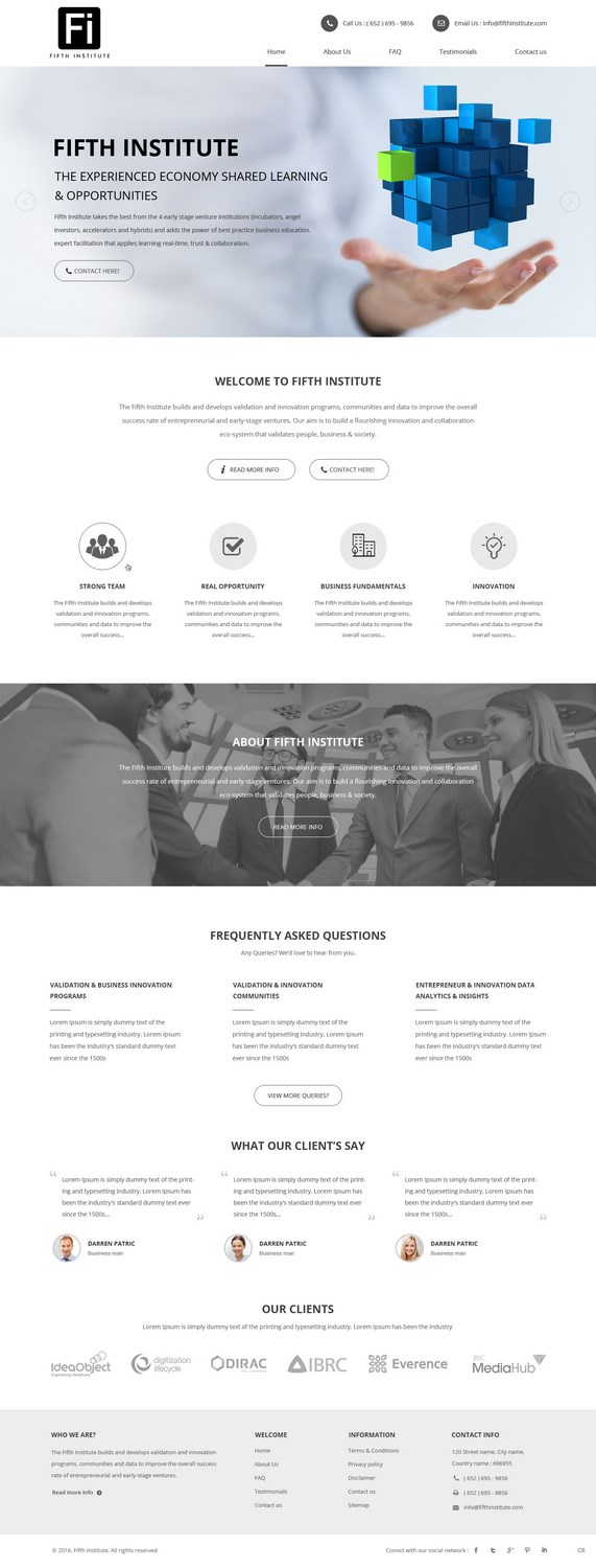 Web Design by pb for this project | Design #12556478