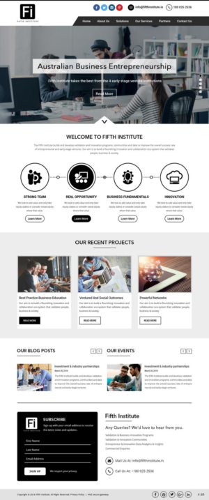 Web-Design von pb für dieses Projekt | Design: #12644390