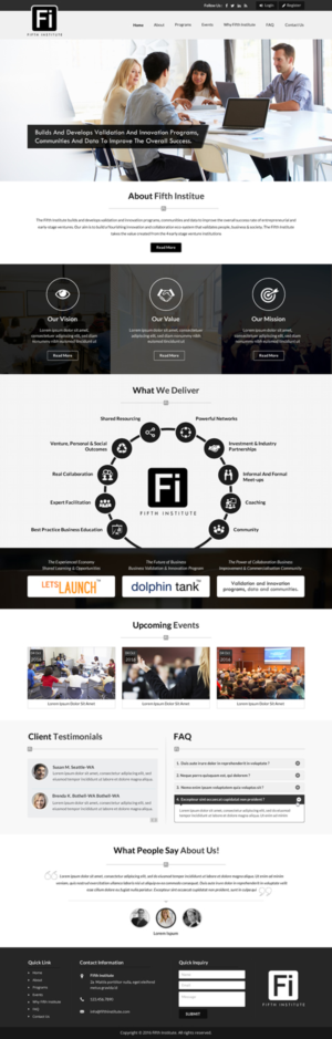 Web Design par Sbss pour ce projet | Design : #12597529