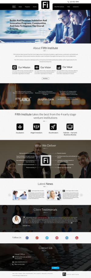 Web Design par Sbss pour ce projet | Design : #12597531