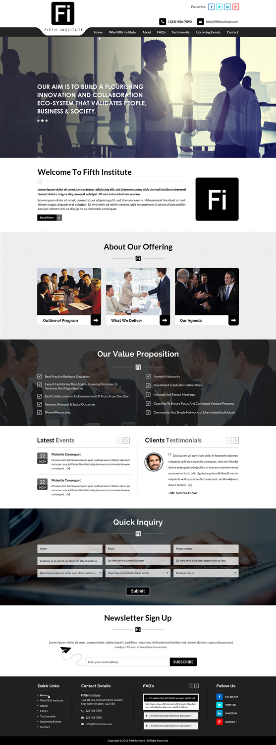 Web Design par Sbss pour ce projet | Design #12628268
