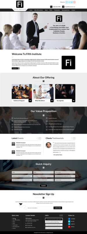 Web Design par Sbss pour ce projet | Design : #12628269
