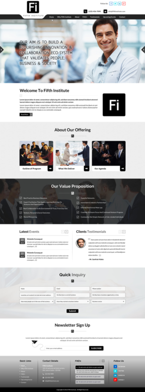 Web Design par Sbss pour ce projet | Design : #12645654