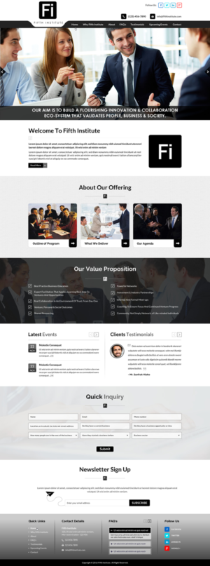 Web Design par Sbss pour ce projet | Design : #12645656
