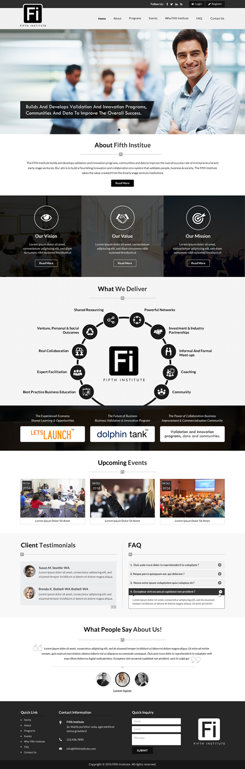 Web Design by Sbss for this project | Design #12654493