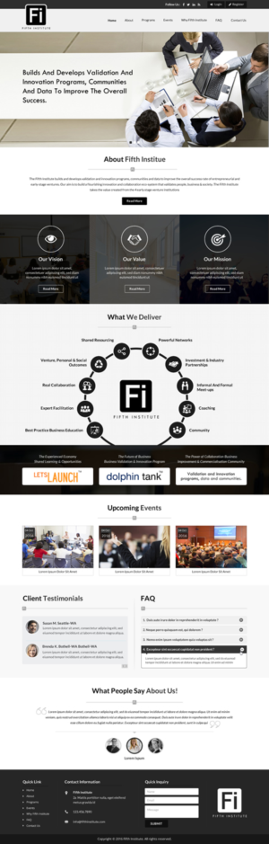 Web Design par Sbss pour ce projet | Design : #12654494