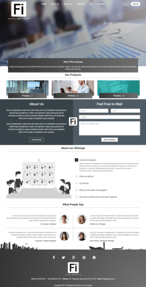Web-Design von cCopilot für dieses Projekt | Design: #12537676