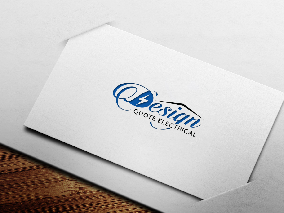 Diseño de Logo por mail.pavanayi para Design Quote Electrical | Diseño #12584815