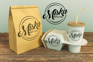 Miska Wraps & Grill | Logo Design by ART DEPOT