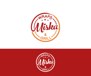 Miska Wraps & Grill | Logo Design by Mario