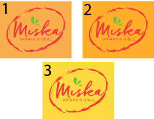 Miska Wraps & Grill | Logo Design by jaime.sp
