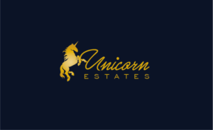 Unicorn Estates | Logo Design by Birdcage