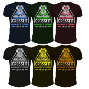 Diseño de Camiseta por S-Square para LifeThyme CrossFit | Diseño: #12561002