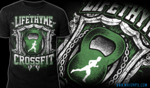 New t-shirt design for our CrossFit gym members | T-shirt Design by Mayonpx