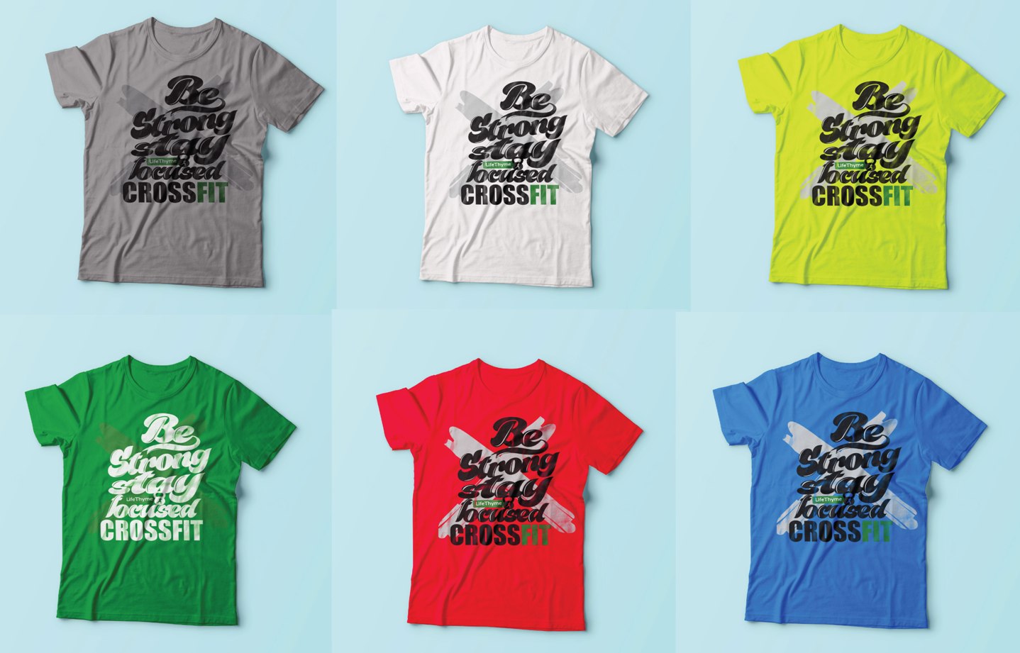 T-Shirt-Design von RalucaV für LifeThyme CrossFit | Design #12568020