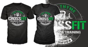 New t-shirt design for our CrossFit gym members
