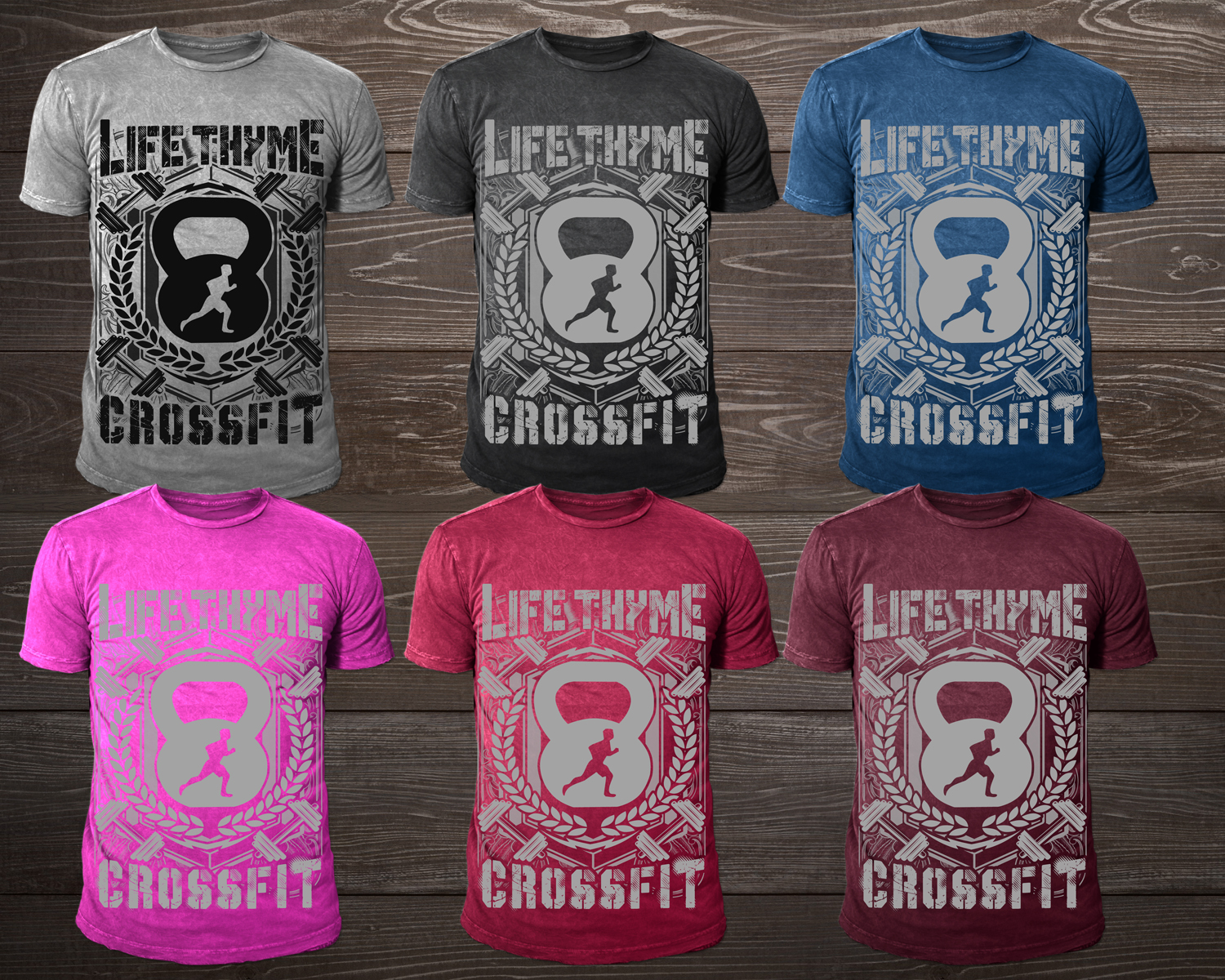 T-shirt Design by rhamjo_quimada for LifeThyme CrossFit | Design #12602638