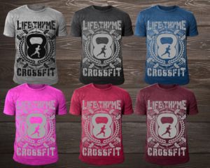 Diseño de Camiseta por rhamjo_quimada para LifeThyme CrossFit | Diseño: #12602638