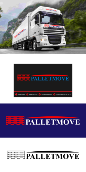 Logo Design by king solangi for Palletmove Limited | Design: #12604133