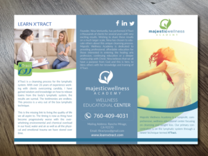 Diseño de Flyer por Alexandar para Majestic Wellness Academy | Diseño: #12534007