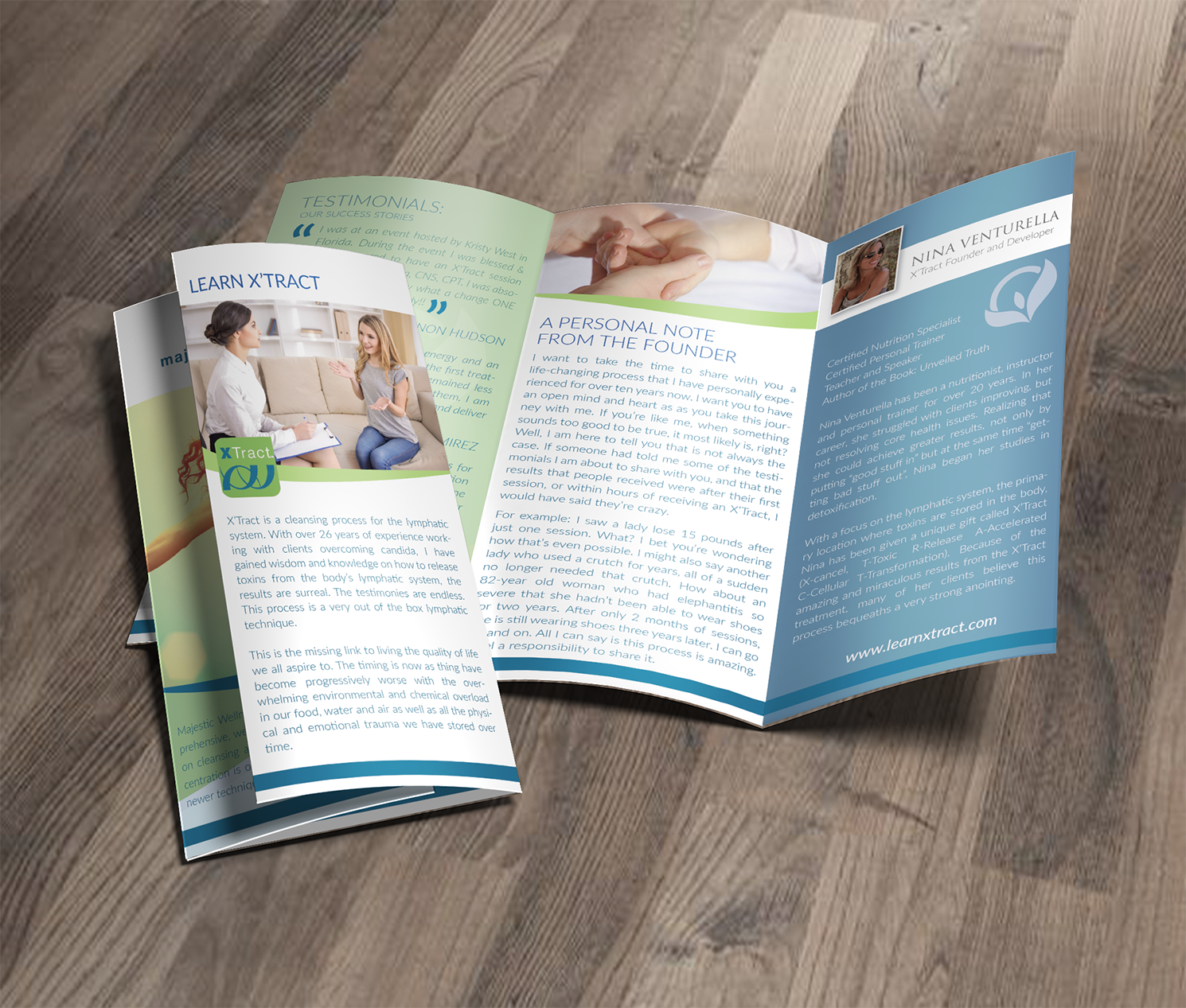 Diseño de Flyer por Alexandar para Majestic Wellness Academy | Diseño #12535622