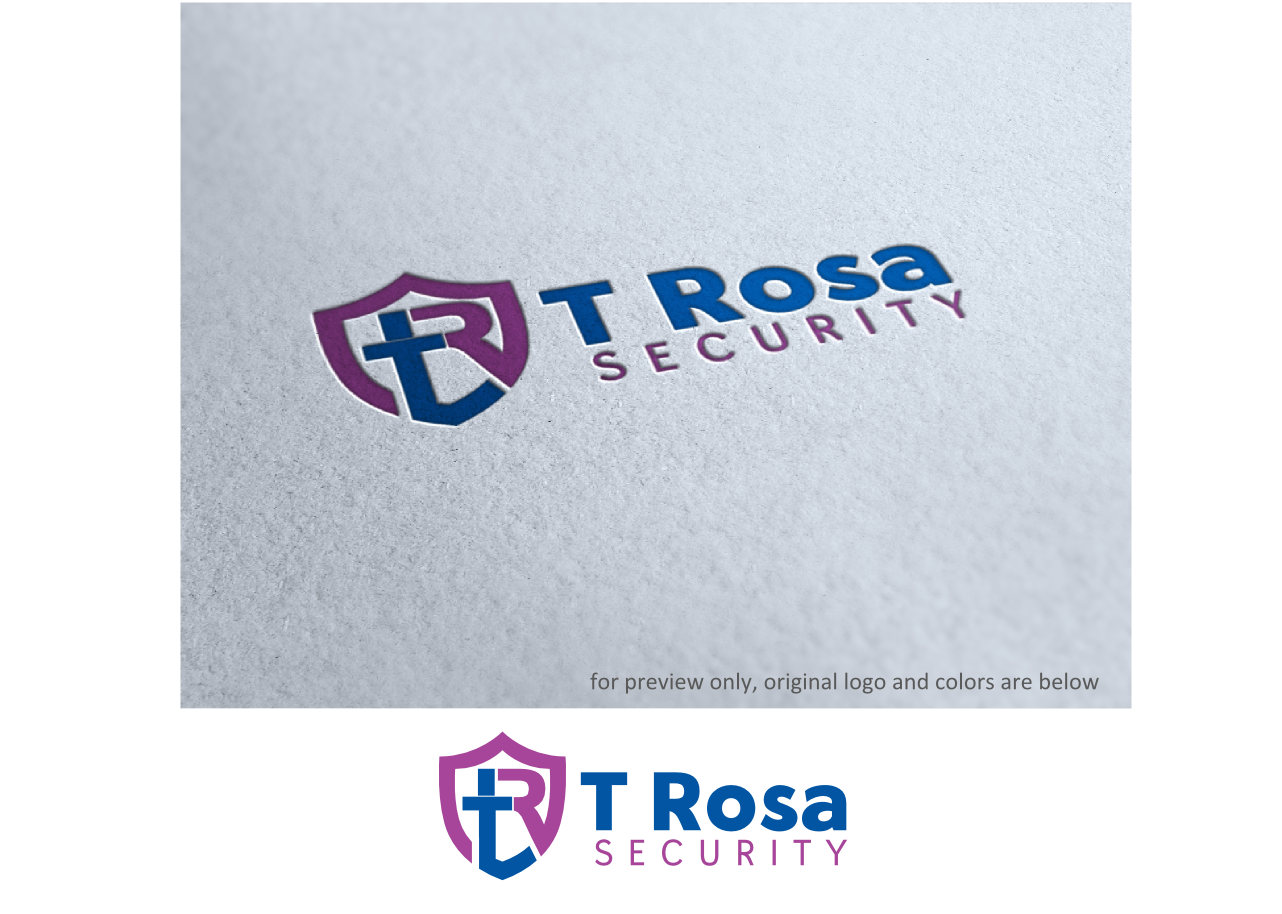 Logo Design by Gita. for T Rosa Security | Design #12570279
