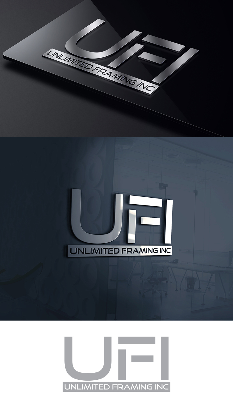 Logo Design by saeinpahore41504 for Unlimited Framing Inc | Design #12535243