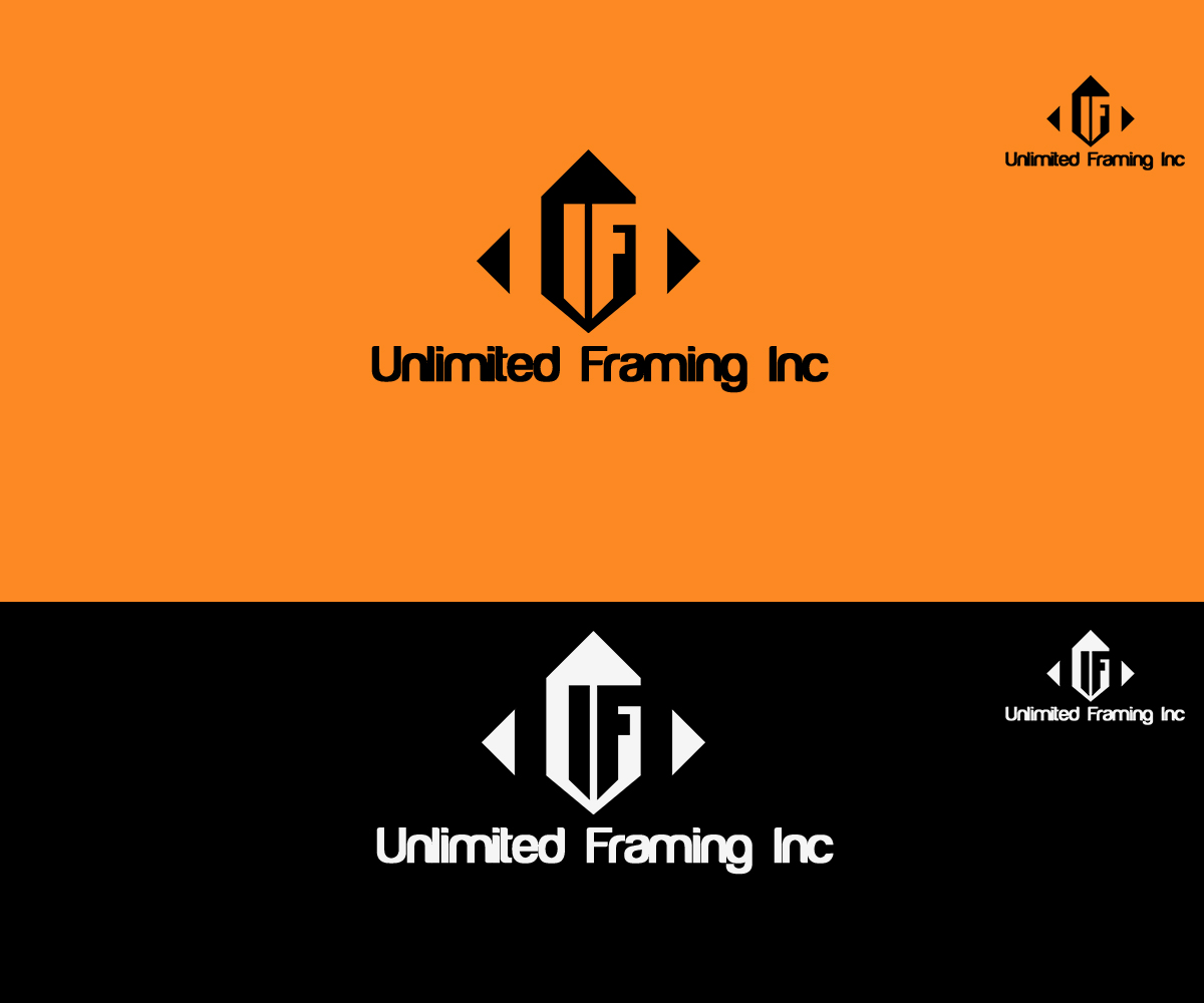 Logo Design by LJ Creation for Unlimited Framing Inc | Design #12549163