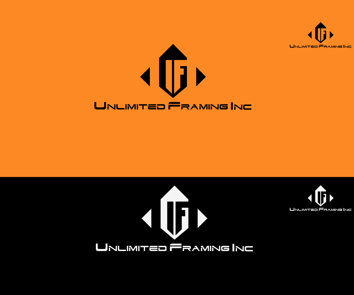 Logo Design by LJ Creation for Unlimited Framing Inc | Design #12687012