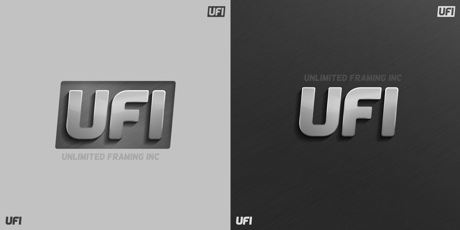 Logo Design by sergiusbarbarossa for Unlimited Framing Inc | Design #12549821