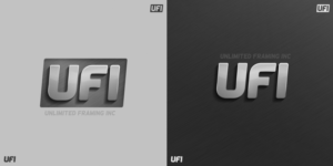 Diseño de Logo por sergiusbarbarossa para Unlimited Framing Inc | Diseño #12549821