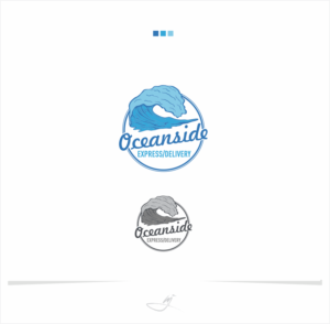 Oceanside Express | Logo Design by Mimi & Max