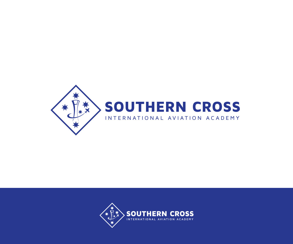 Logo Design by creatonymous for Southern Cross International Aviation Academy Pty Ltd | Design #12547444