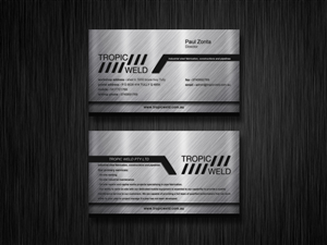 TROPIC WELD pty ltd | Business Card Design by E.G