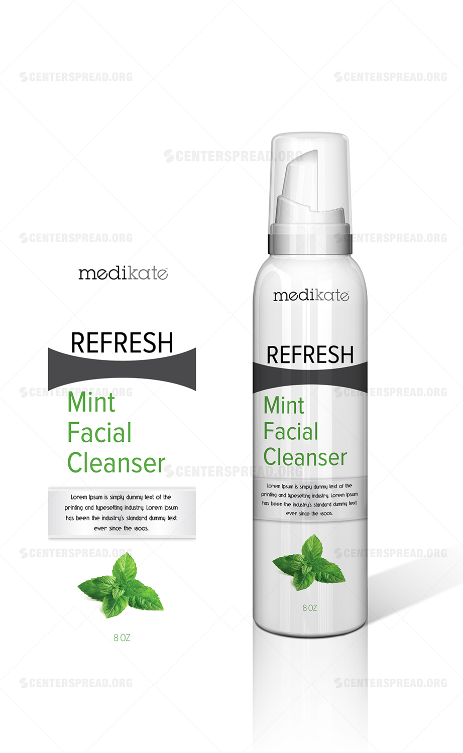 Packaging Design by CENTERSPREAD for Medikate Skincare | Design #12638926
