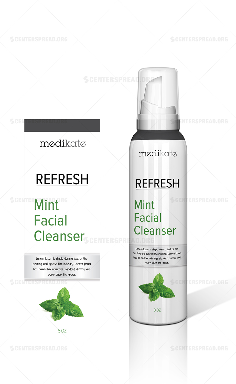 Packaging Design by CENTERSPREAD for Medikate Skincare | Design #12638978