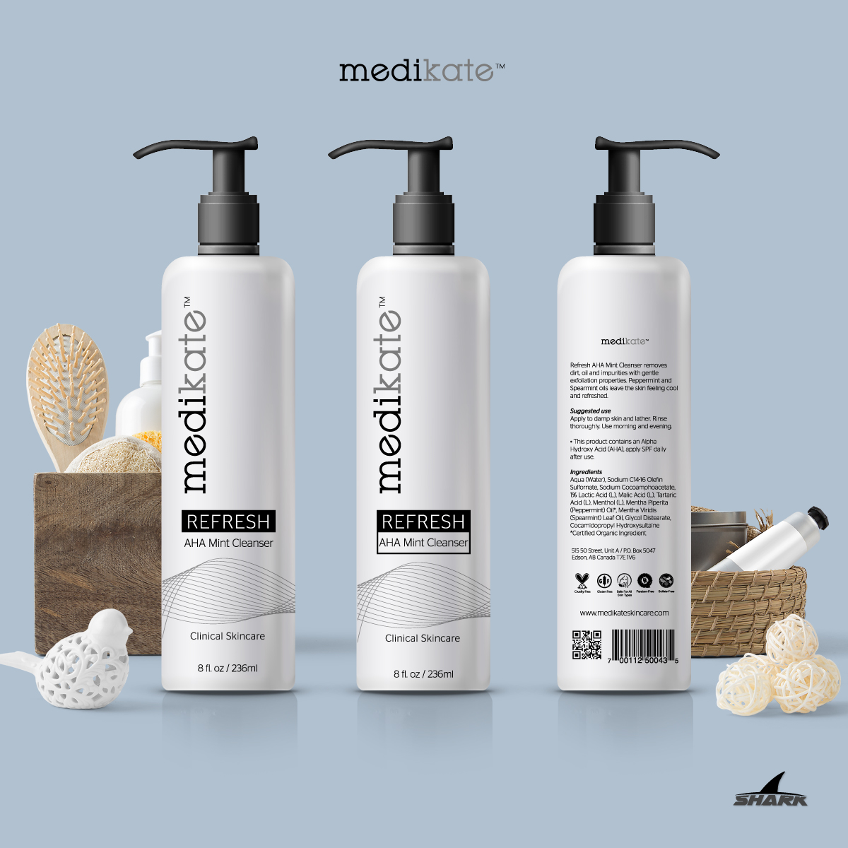 Packaging Design by Shark1 for Medikate Skincare | Design #12548165