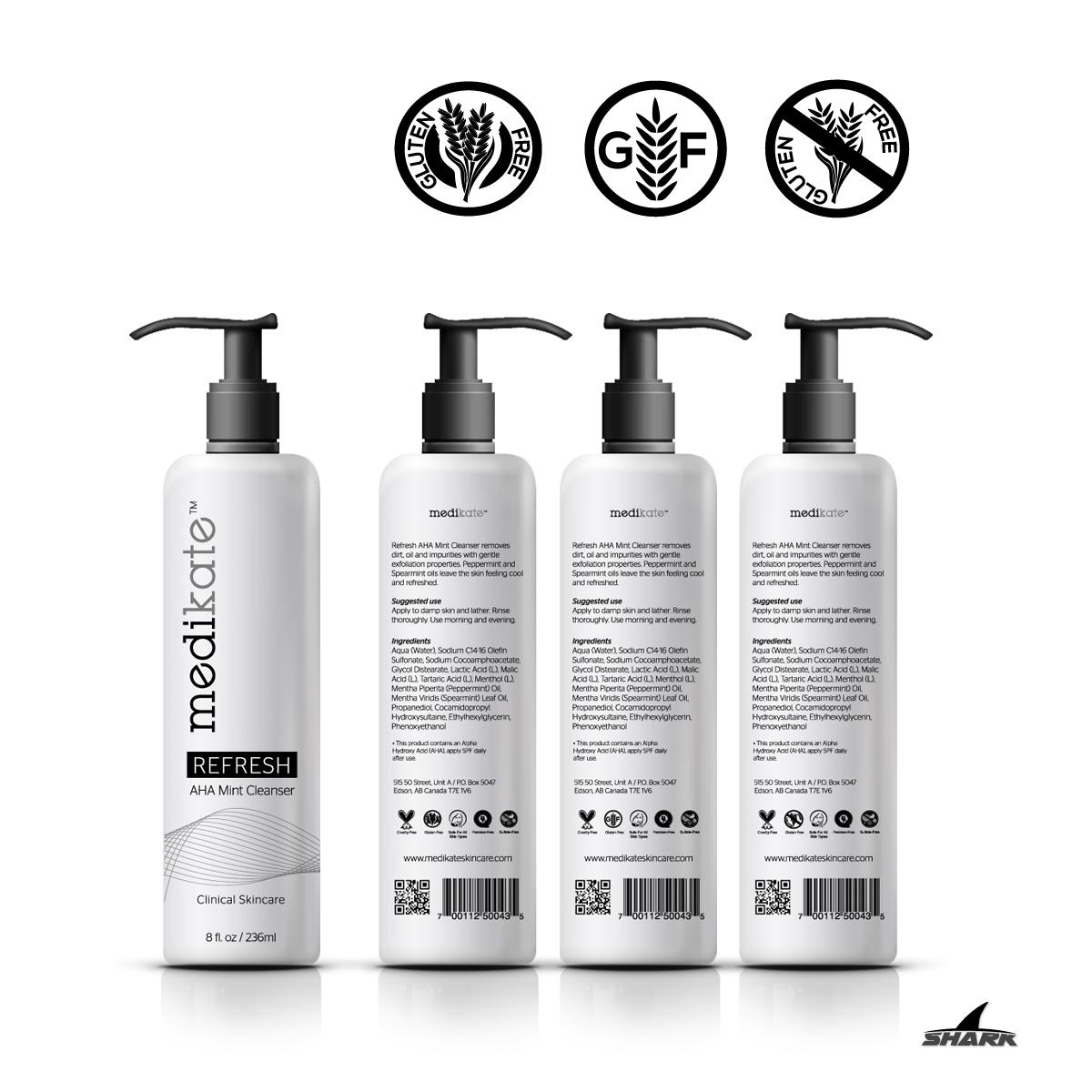 Verpackungs-Design von Shark1 für Medikate Skincare | Design #12591540