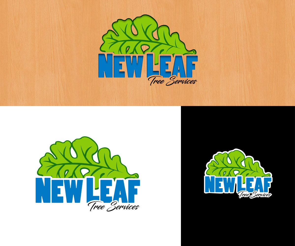 Logo-Design von PsyPen für New Leaf Tree Service | Design #12540911