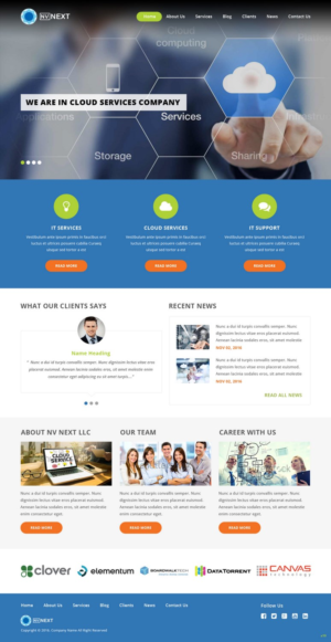 Diseño Web por pb para NV Next | Diseño: #12580636