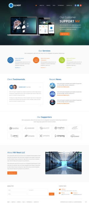 Diseño Web por pb para NV Next | Diseño: #12580637