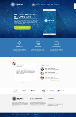 Diseño Web por pb para NV Next | Diseño: #12580638