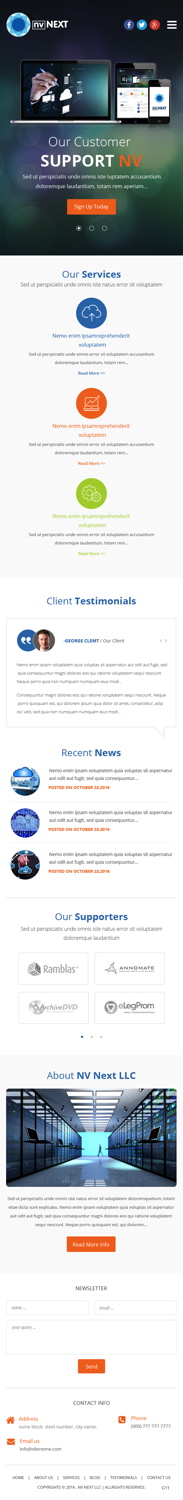 Web Design by pb for NV Next | Design #12596590