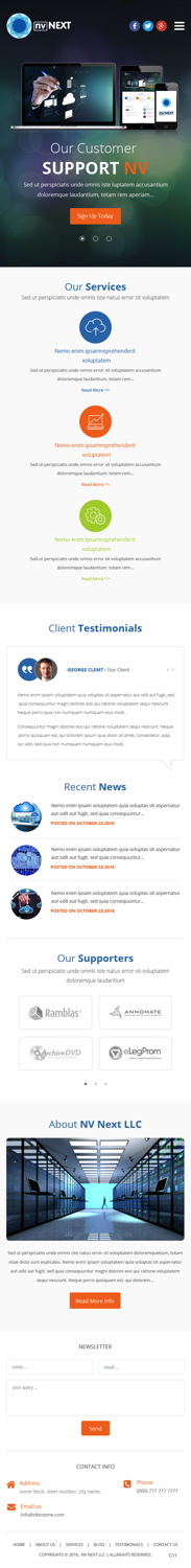 Diseño Web por pb para NV Next | Diseño: #12596590