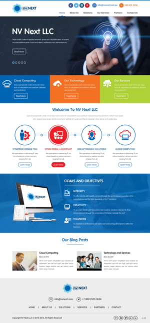 Diseño Web por pb para NV Next | Diseño: #12602989