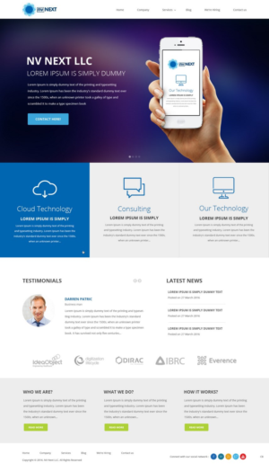 Diseño Web por pb para NV Next | Diseño: #12602991