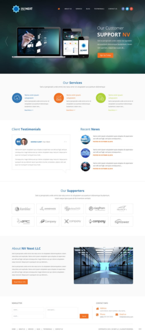 Diseño Web por pb para NV Next | Diseño: #12614643
