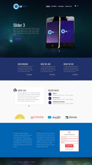 Diseño Web por CharaFathimalil para NV Next | Diseño: #12558831
