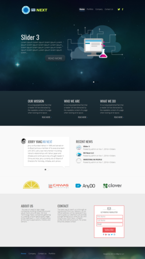 Web Design by CharaFathimalil for NV Next | Design #12565115