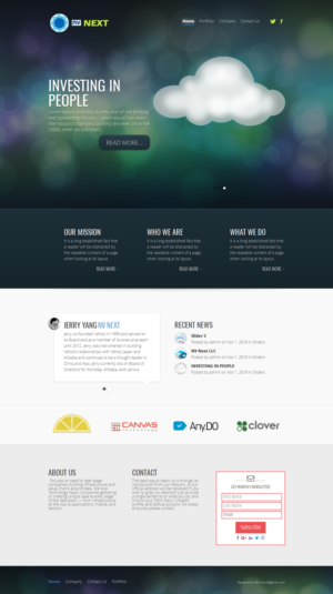 Diseño Web por CharaFathimalil para NV Next | Diseño: #12565118